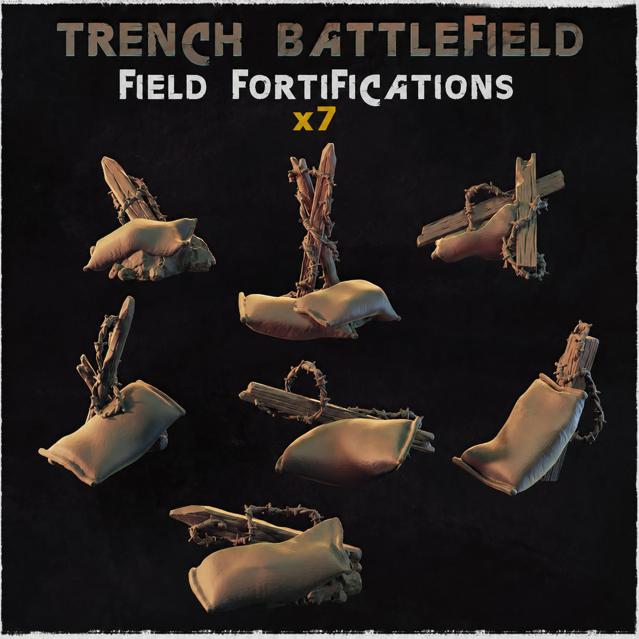 Basing Bits - Trench Field Fortifications
