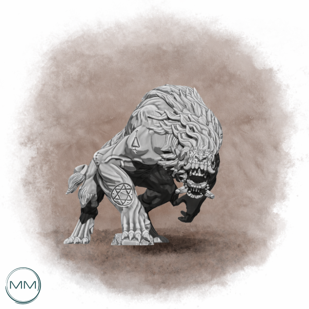 Der Qarīn-Kumun - Schwarzer Wolf