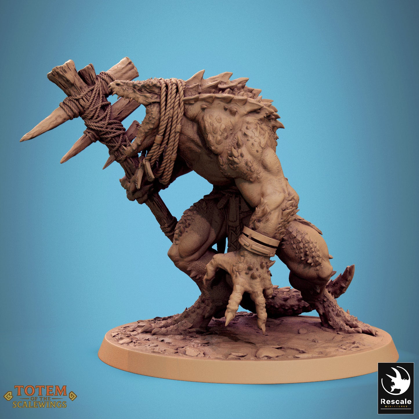 Echsenmensch-Champion Dreadscale – Knochenschrei