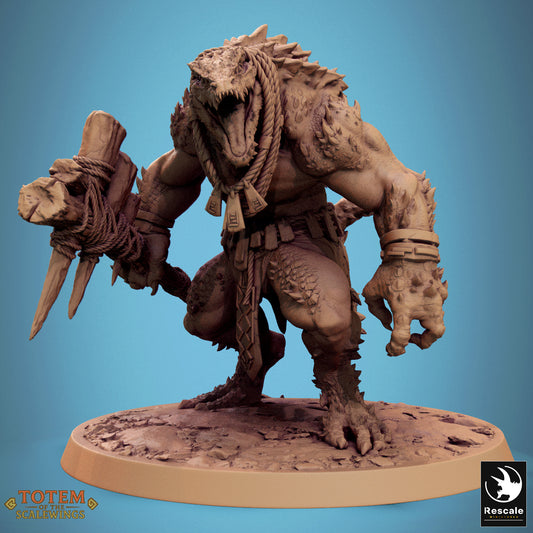 Lizardman Champion Dreadscale - Bones Guard