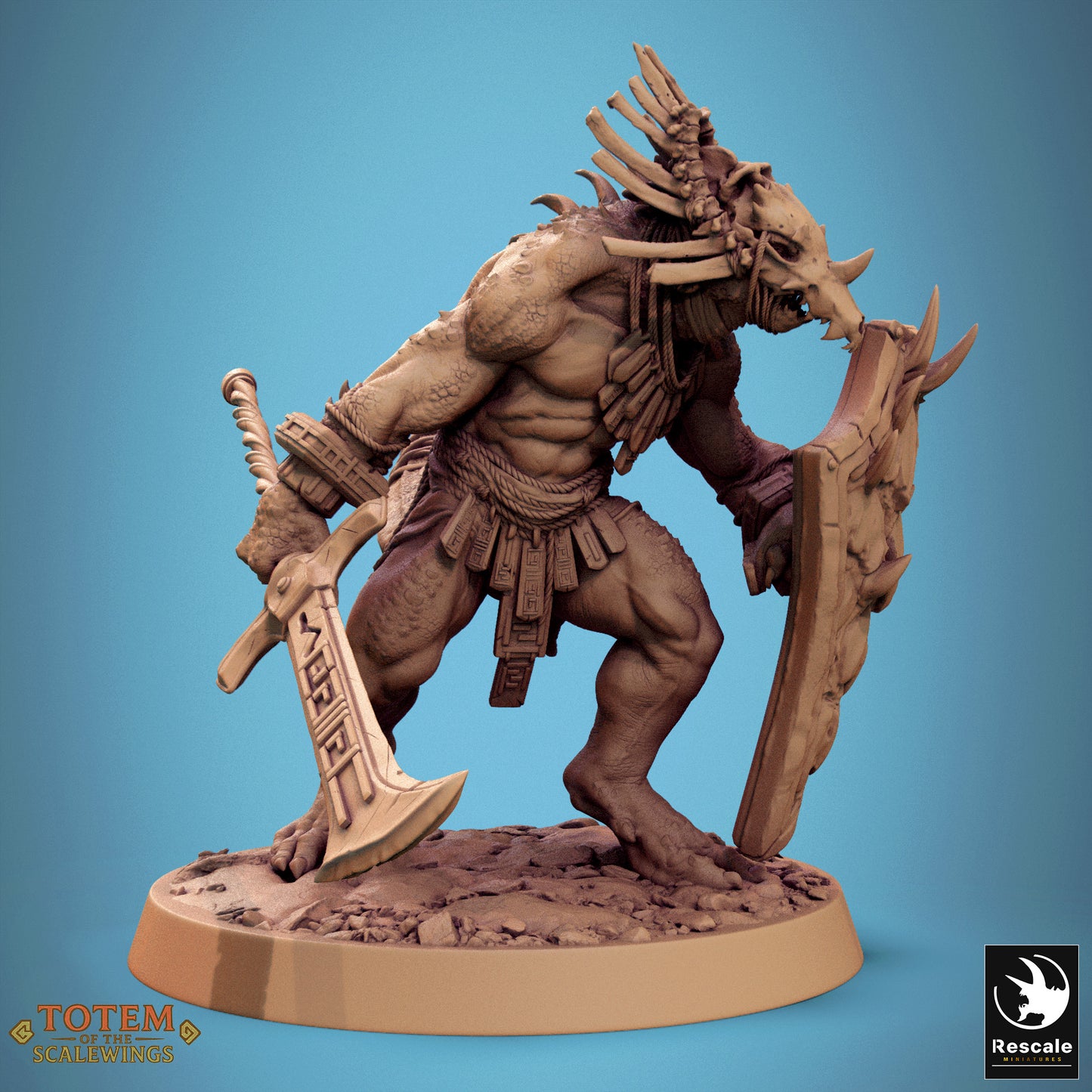 Lizardman Elite Warfang - Spear Walk
