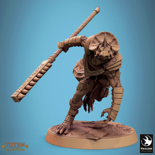 Echsenmensch Grimscale – Speerjagd