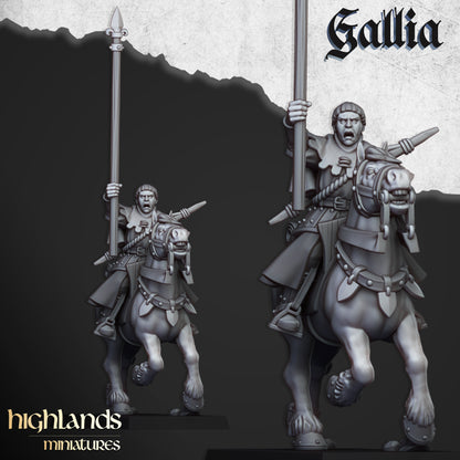 Gallia berittene Soldaten