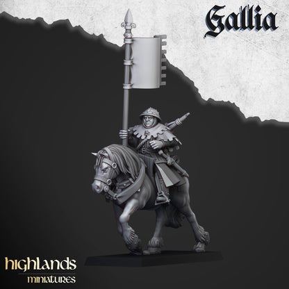 Gallia berittene Soldaten