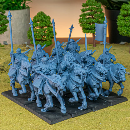 Gallia berittene Soldaten