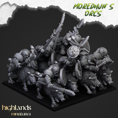Orks auf Wildschweinen