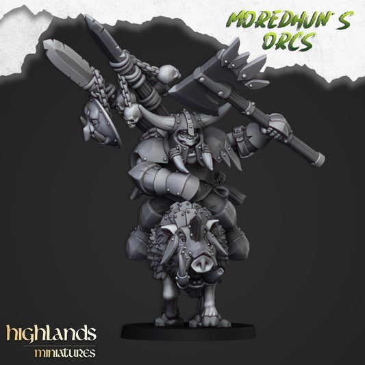 Ork - Berittener Häuptling