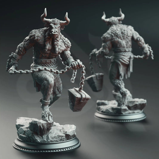 Minotaur with Chain