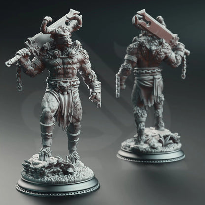 Minotaur with Sword