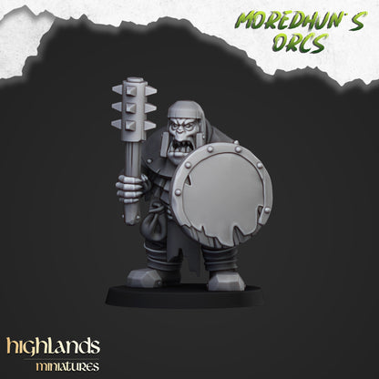 Ork-Krieger mit Handwaffen