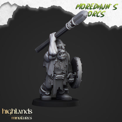 Ork-Krieger mit Speeren