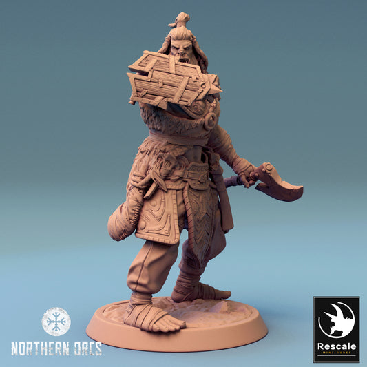 Ork-Soldat – Axtblock
