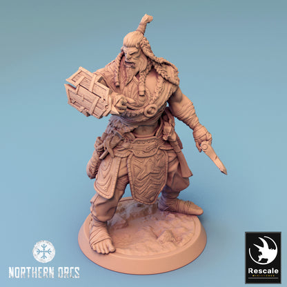 Ork-Soldat – Axtblock