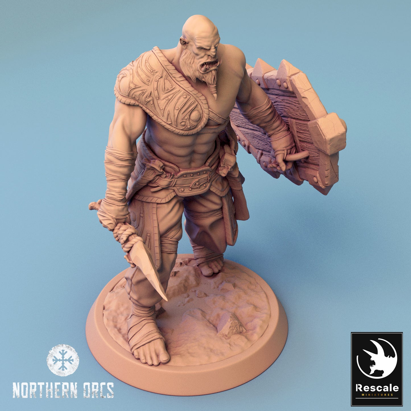 Ork-Soldat – Dolch bereit