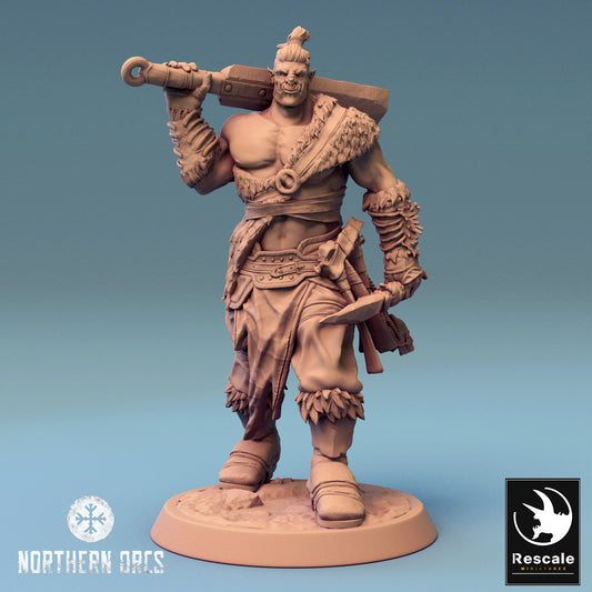 Ork-Soldat – Schwert bereit