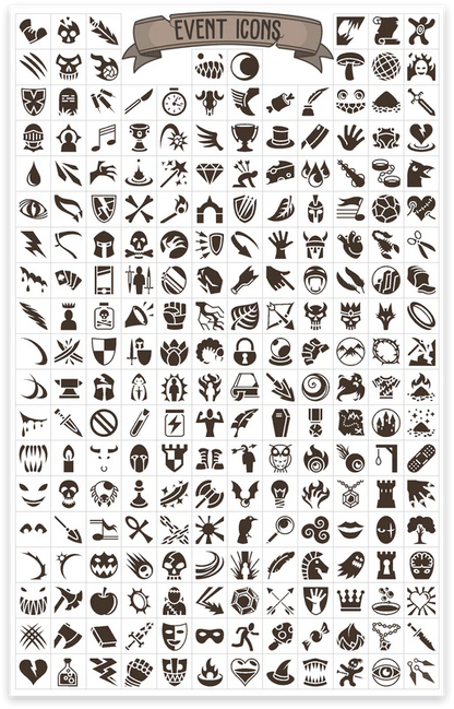 TTRPG Notebook Ministickers