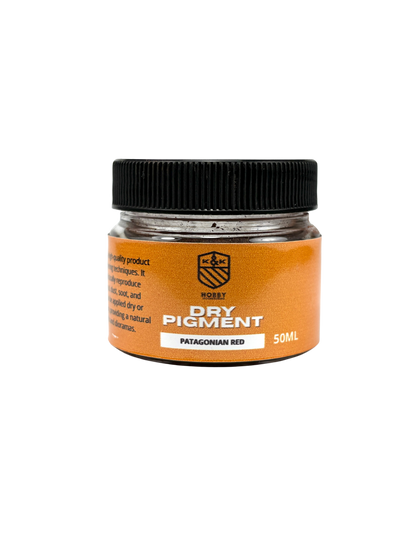 Patagonisches rotes Pigment