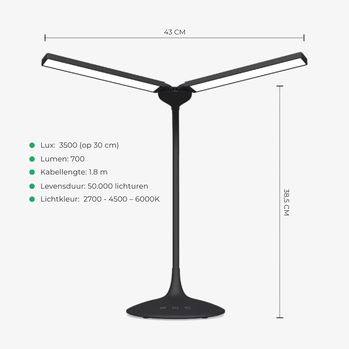 SBR Glow Bureaulamp