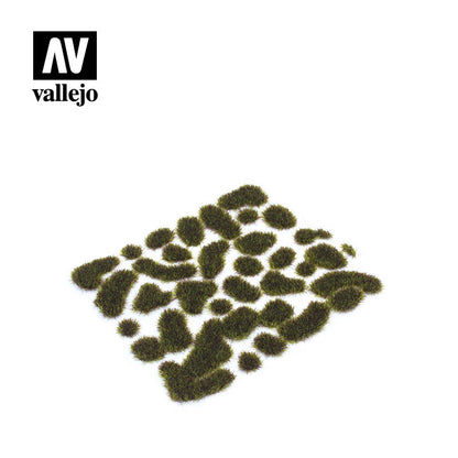 Wild Tuft Dark Moss - Klein