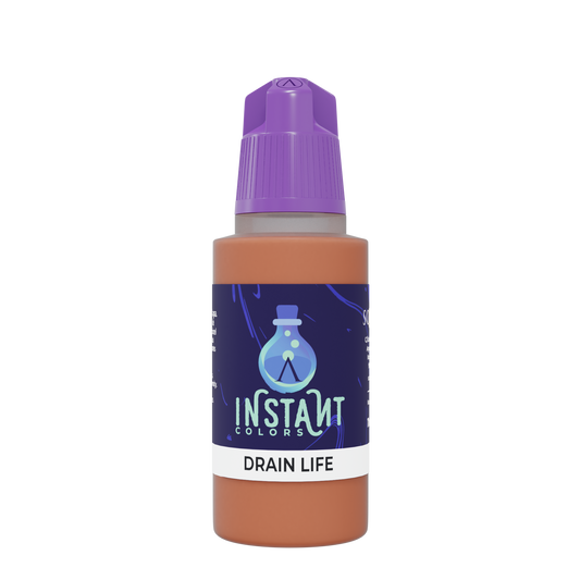 Sofortige Farbe Drain Life