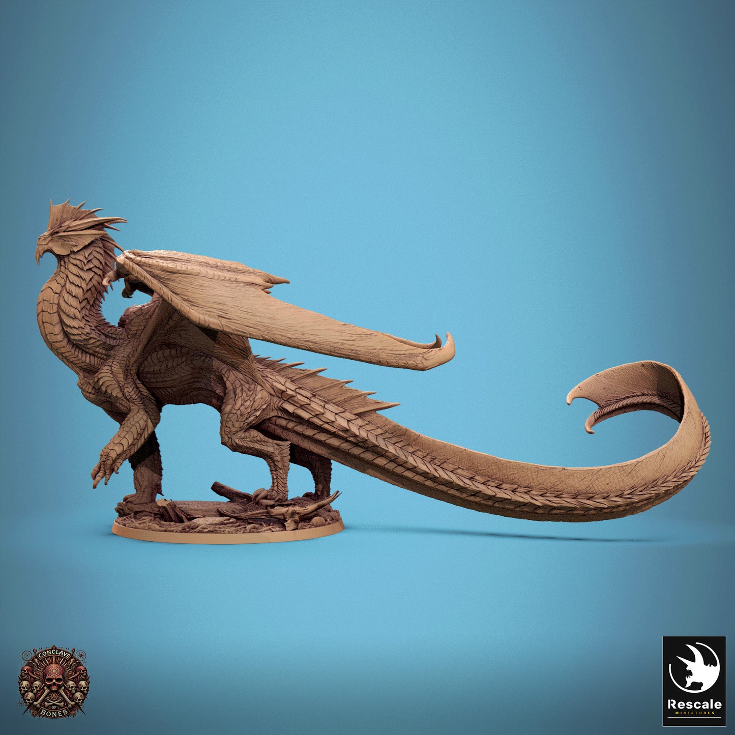 Silberner Drache - Spaziergang