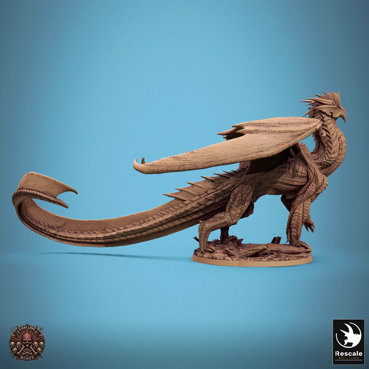 Silberner Drache - Spaziergang