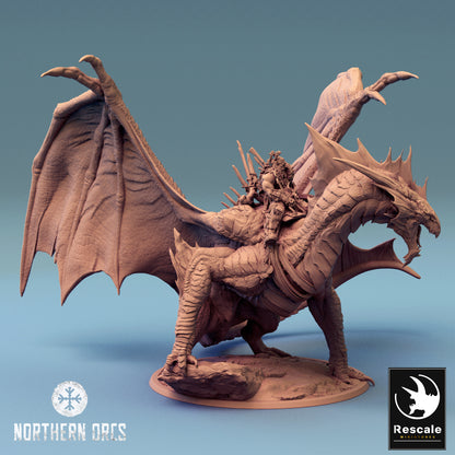 Silberner Drache – Gelandet
