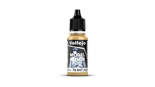 Modellfarbe Dunkler Sand - 18ml