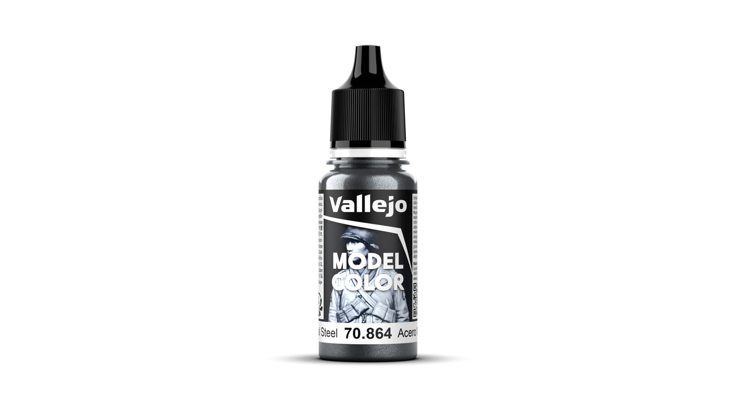 Modellfarbe Naturstahl - 18ml