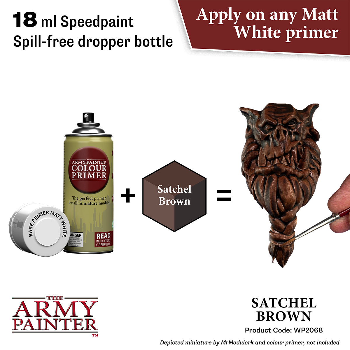Speedpaint Satchel Brown - 18ml