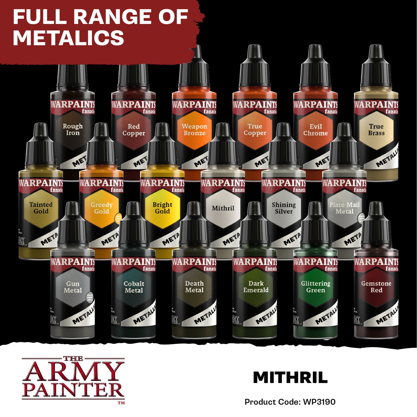 Kriegsbemalungen Fanatic Mithril
