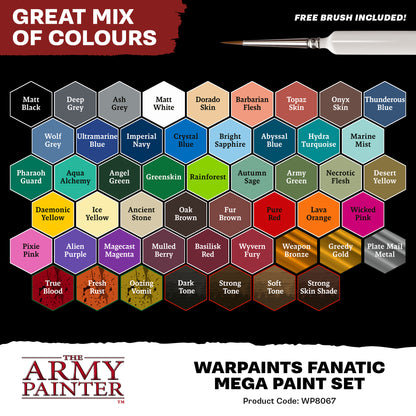 Warpaints Fanatic Mega-Farbset