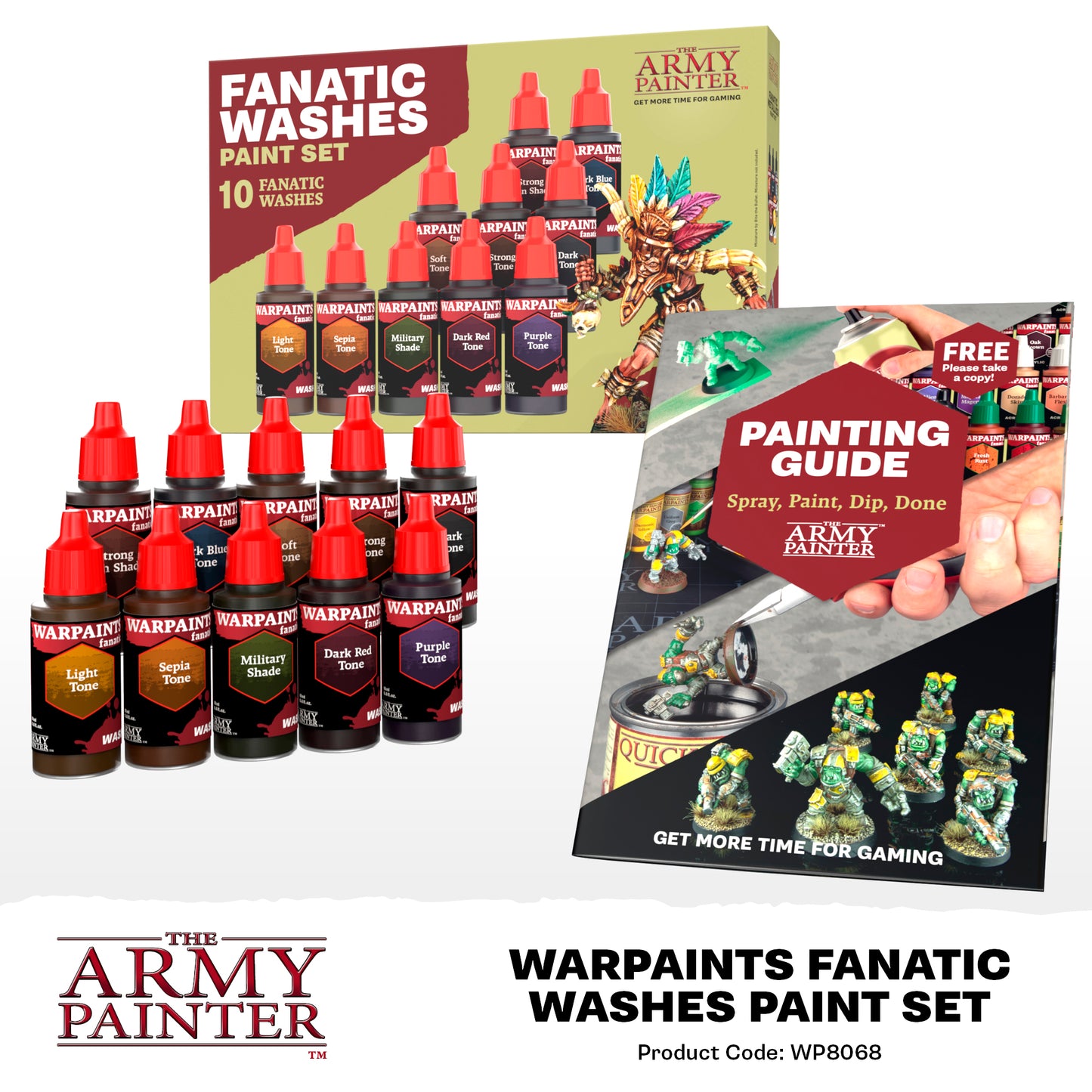 Warpaints Fanatic Washes Farbset