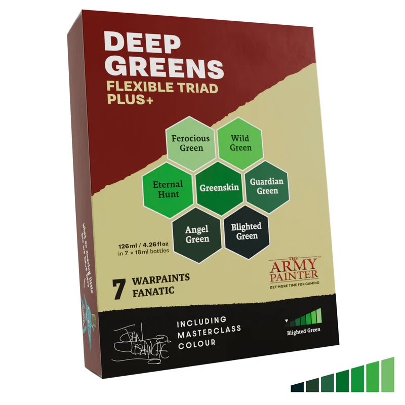 Warpaint Fanatic Triad PLUS - Deep Greens