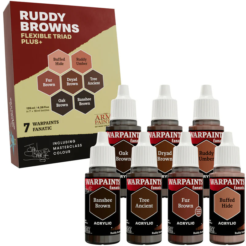 Warpaint Fanatic Triad PLUS - Rotbraun