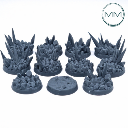 32 mm Kristallsockel - 10x