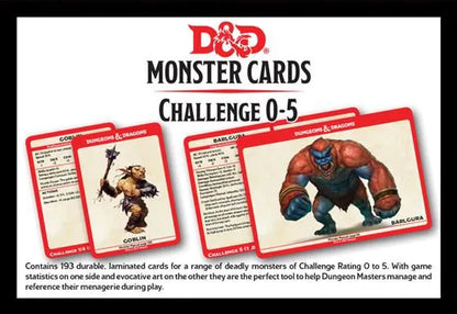 D&amp;D-Monsterdeck: CR 0-5
