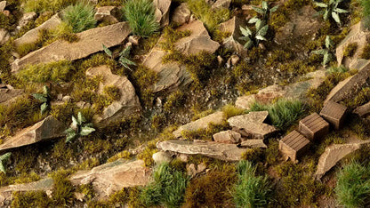 Dunkles Moos Wild 2mm