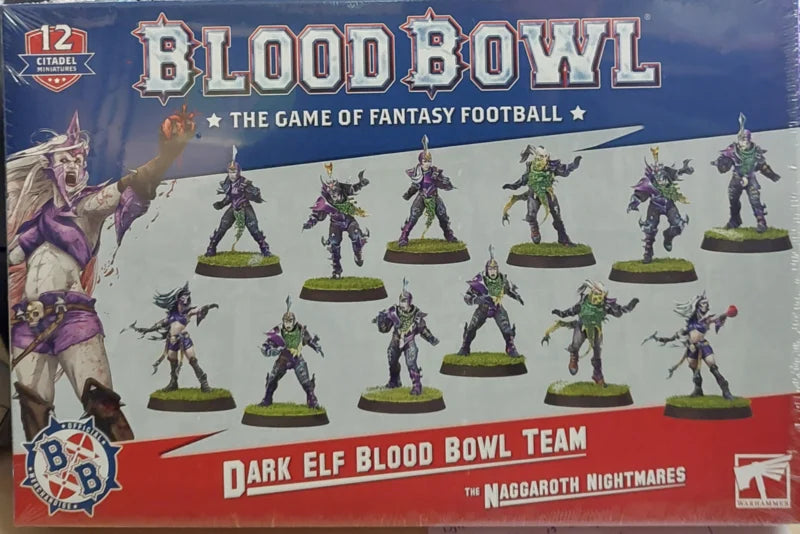 Blood Bowl - Dark Elf Team