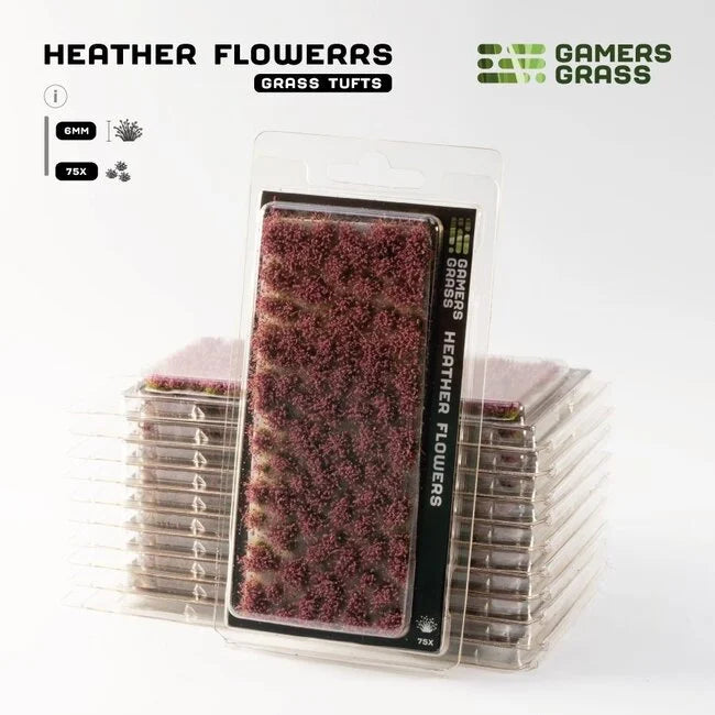 Heather Flowers 6mm