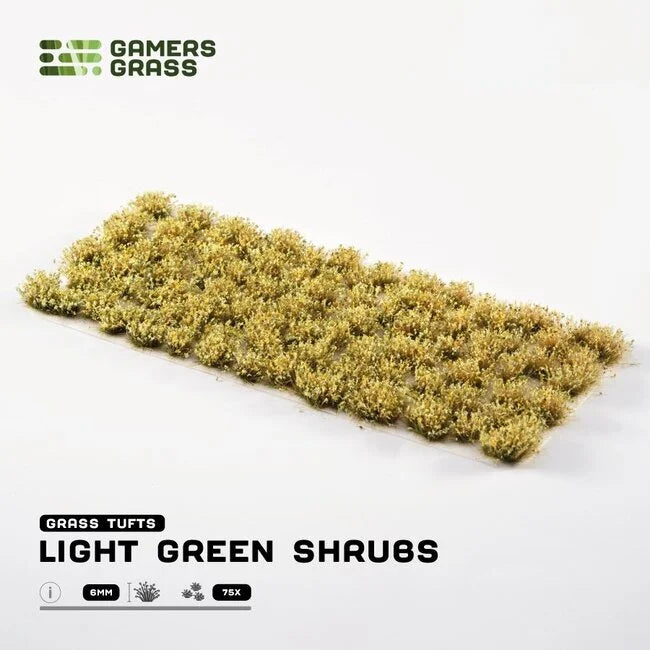 Light Green Shrubs 6mm