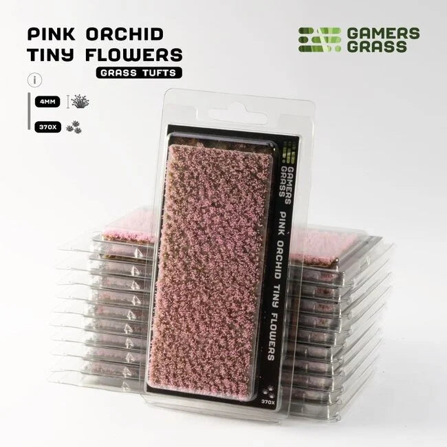 Pink Orchid Tiny Flowers 4mm