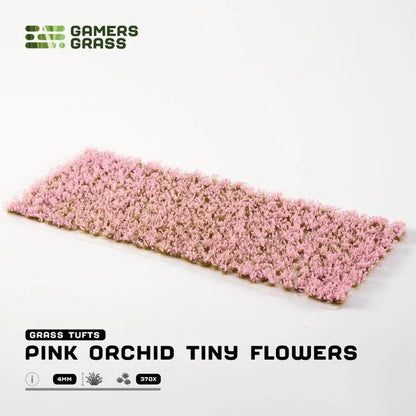 Pink Orchid Tiny Flowers 4mm