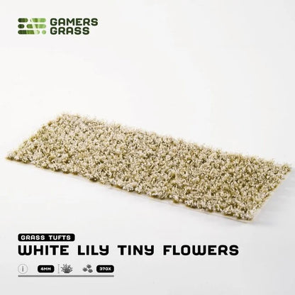 White Lily Tiny Flowers 4mm