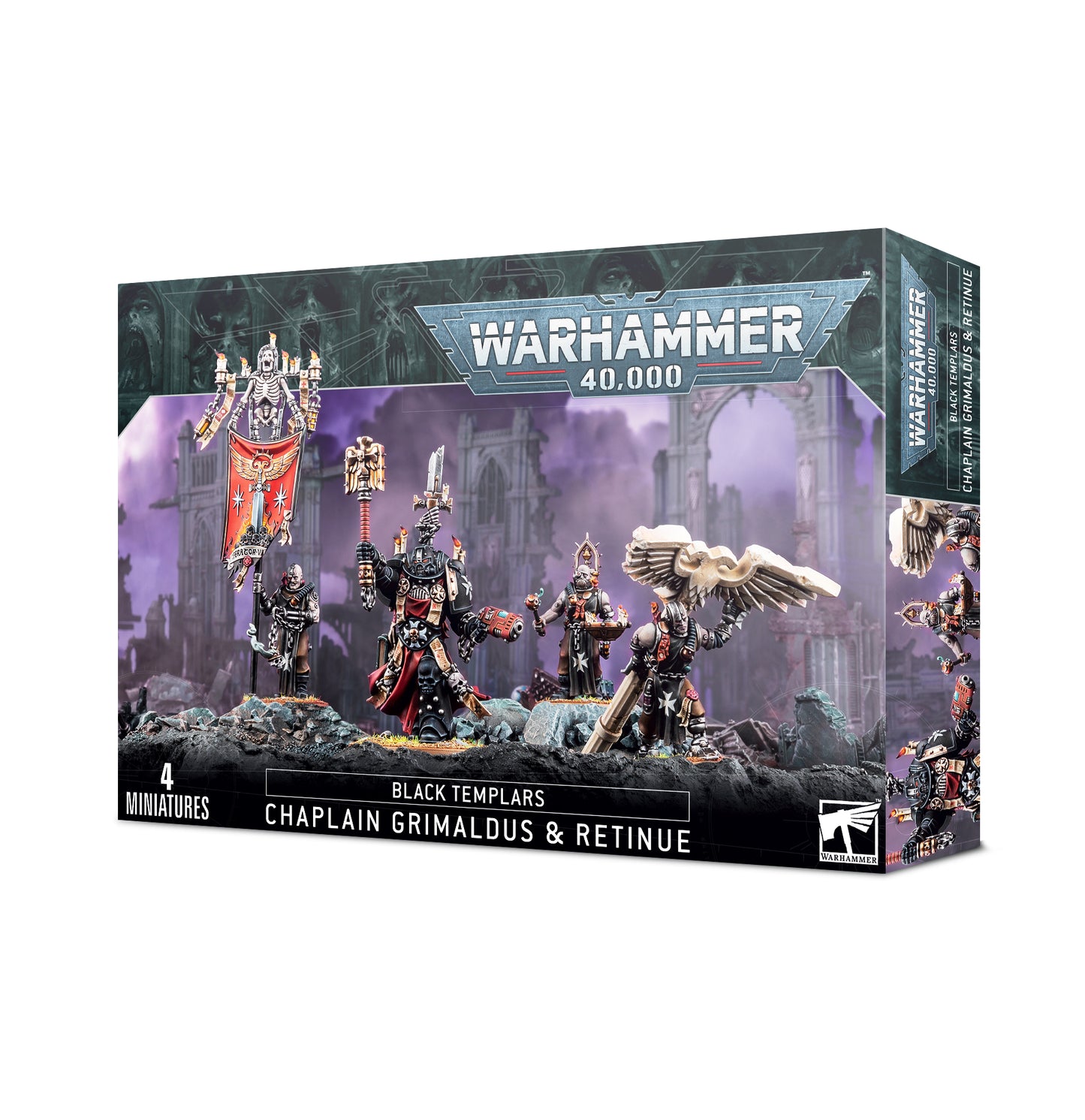 Black Templars - Grimaldus and Retinue