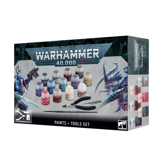 Warhammer 40k Farben- und Werkzeugset