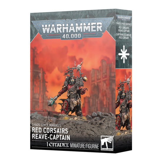 Chaos Space Marines – Rote Korsaren Reave Captain