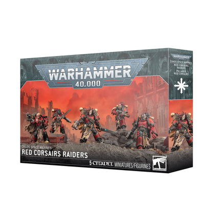 Chaos Space Marines - Rote Korsaren Räuber