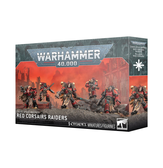 Chaos Space Marines - Rote Korsaren Räuber