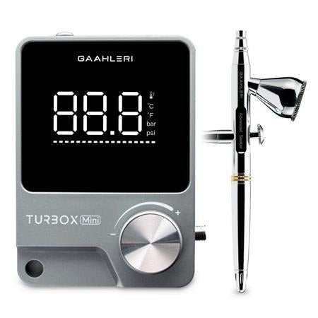 Gaahleri TurboX Mini Air Compressor with Airbrush